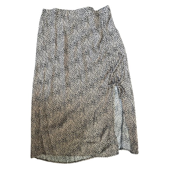 Skirts Marshalls Cheetah Print Midi Skirt With Slit Poshmark
